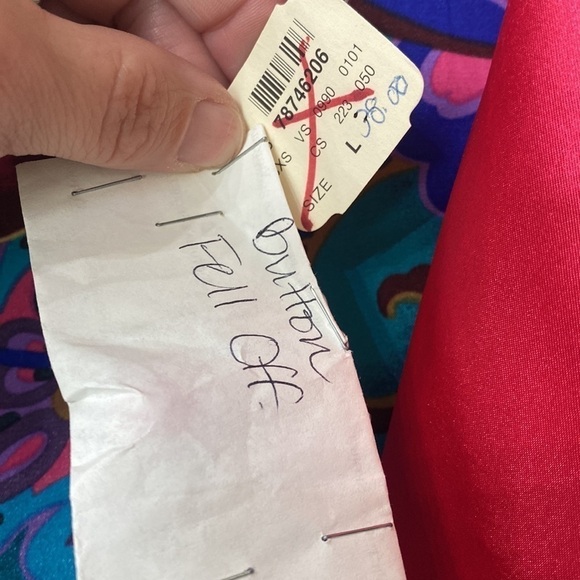 Victoria’s Secret vintage gold label floral top robe blazer size large. NWT. - Picture 7 of 10